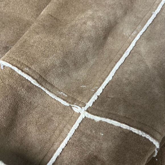 Men's Aeropostale Tan Zipper Front Lined Coat Size L - Picture 6 of 16